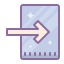 cute color style enter icon