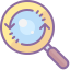 cute color style find and replace icon