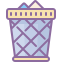 Lixeira cheia icon