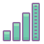 cute color style signal icon