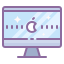 cute color style imac icon