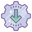 cute color style 업데이트 설치 icon