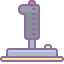 cute color style joystick icon