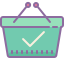 cute color style bezahlt icon