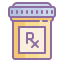 Flacone di pillole prescritte icon