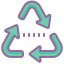 Recycling icon