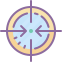 cute color style scharfschützen icon