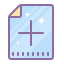 cute color style 파일 추가 icon