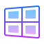 gradient style 윈도우 8 icon