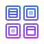 gradient style categorizar icon