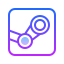 gradient style steam icon