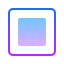 gradient style 중지 icon