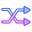 gradient style zufällig icon