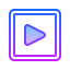 gradient style 스타트 icon
