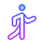 gradient style gehen icon