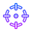 gradient style 중력의 센터 icon