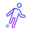 gradient style 축구 icon