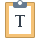 office m style paste as text icon