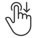 move downwards icon