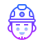 gradient style worker icon