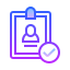 gradient style id verified icon