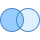blue ui style requête jointure gauche icon