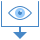 blue ui style sort by recently viewed icon