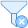 blue ui style eliminar filtros icon