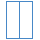blue ui style columns icon
