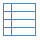blue ui style grid 3 icon