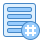 blue ui style hashtag activity feed icon