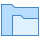 blue ui style 파일 서브 모듈 icon