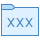 blue ui style ordner "pornos" icon