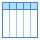 blue ui style wochenansicht icon