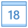 Calendrier 18 icon