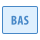 blue ui style bas icon