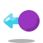 arcade style 스 와이프 ​​왼쪽 icon