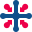 stencil style virus icon