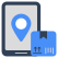 Mobile Parcel Location icon