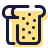 pulsar color style bread loaf icon