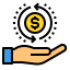 denaro-esterno-finanziario-itim2101-colore-lineare-itim2101-6 icon