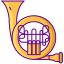 french horn icon