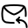 puffy outline style antworten icon
