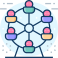 ferris wheel icon