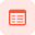 web text menu icon
