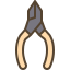 Alicate de ponta externa-ferramentas de carpinteiro-preenchido-contorno-berkahicon icon