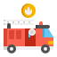 外部救火车紧急服务 Flaticons-平面-平面图标 icon
