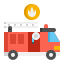 camion-de-pompiers-externe-services-d'urgence-flaticons-flat-flat-icons icon