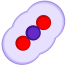 Carbon Dioxide Molecule icon