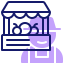 vegetable shop icon